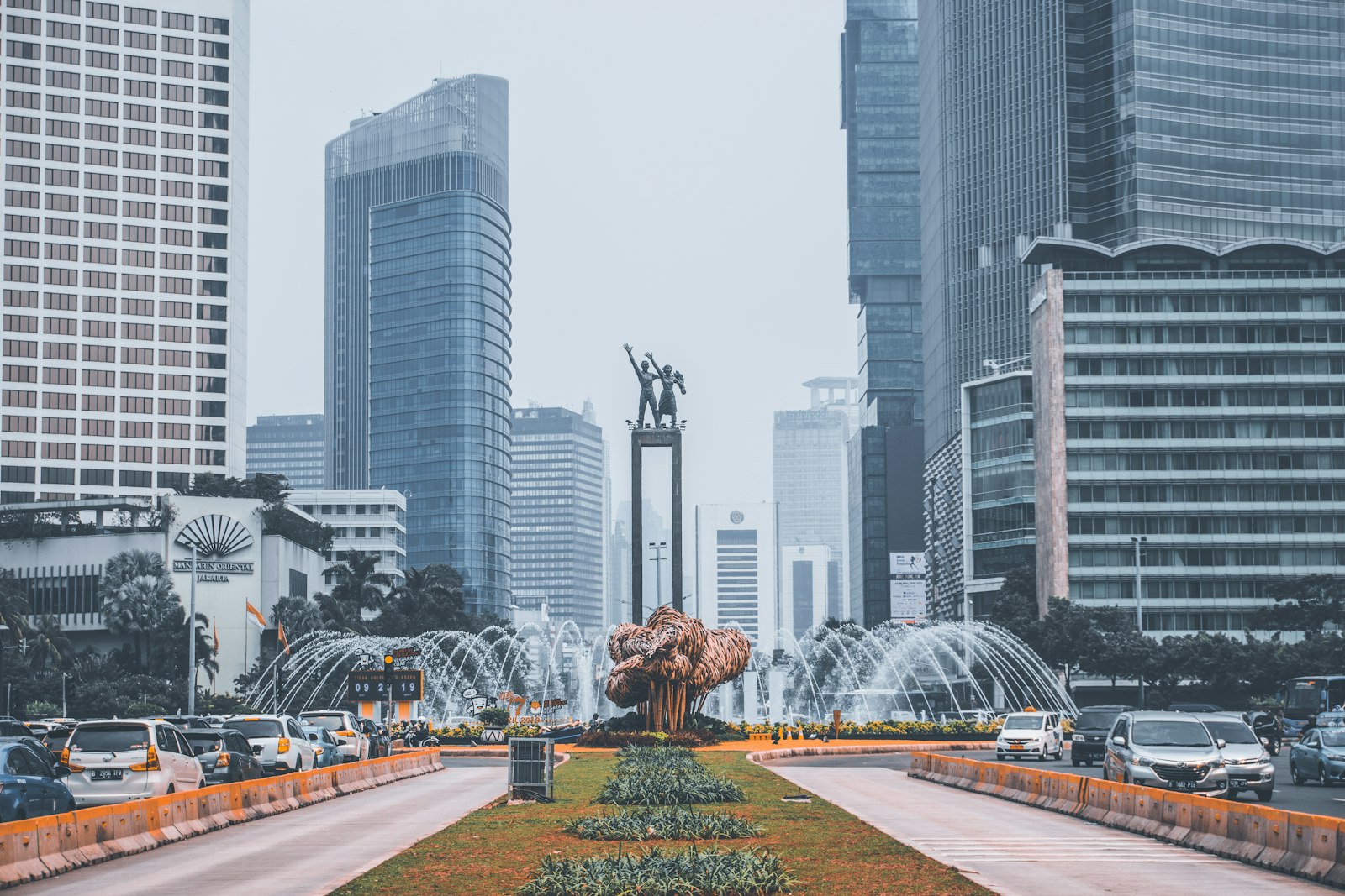 雅加达市中心街景